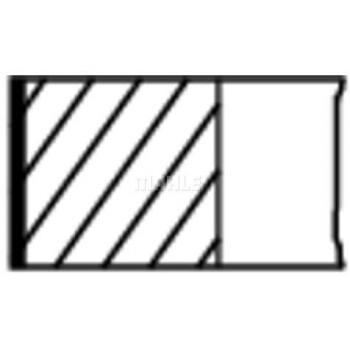 Jeu de joints de piston MAHLE 011 RS 10103 0N0