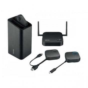 BenQ Präsentations-System InstaShow WDC10HC (8 m, HDMI 1), Wireless Transmitter, Schwarz