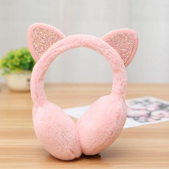 Winter Earmuffs with Cat Ears