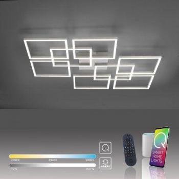Q‑Inigo 8‑LED Steel Ceiling Mount, 7.3 W, Adjustable Color Temp