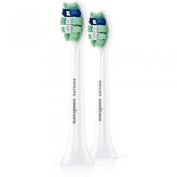 Philips ProResults Mini Compact Spazzolino Testine per Sonico, 2 Pezzi