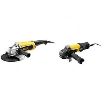 Amoladora Profesional 2.200W 230mm + Mini-Amoladora 850W 115mm
