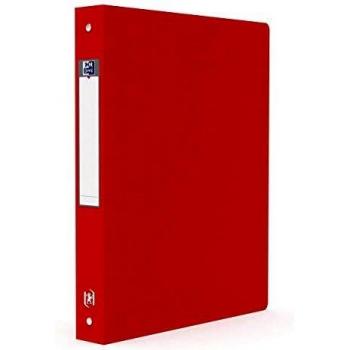 Essential Classeur à Anneaux Memphis Dos: 40 mm Rouge