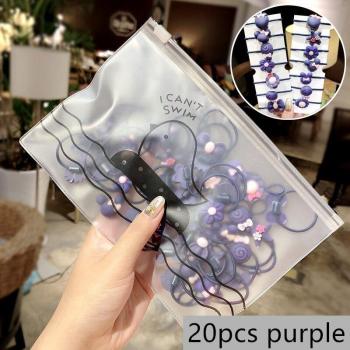 20pcs Candy-Colored Hair Ties
