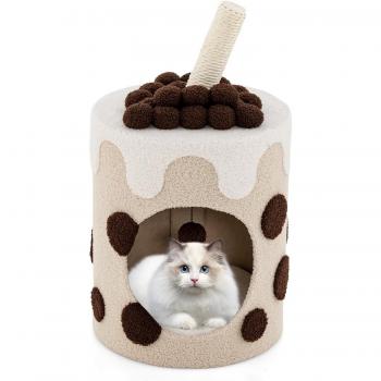 Cuccia per Gatti con Palline Appese