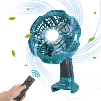 Ventilador de Suelo con Luz LED para Makita