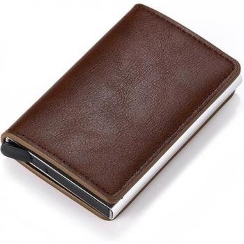Clever‑RFID‑Halfter in weichem Litschi‑Leder – BISI GORO