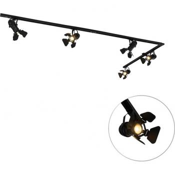 BlackSpot 5‑Light Modern Track