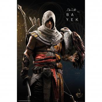 Wooden Bayek Poster Pack (65×3.5×3.5 cm) – Assassin’s Creed Origins Series