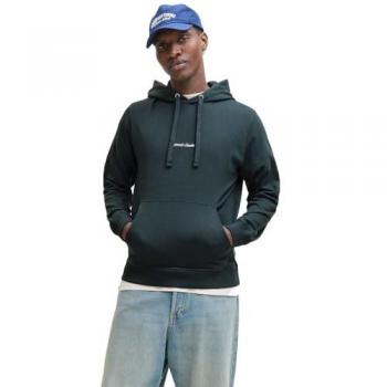 Jack & Jones Oversize-Kapuzenpullover Grün Logostickerei XXL männlich