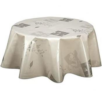 Nappe Ronde en Toile Cirée Étamine