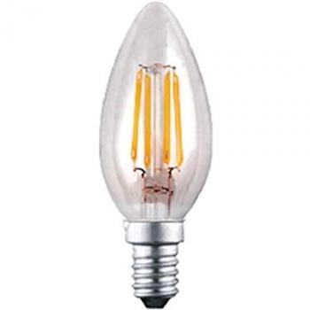 Lampadina Filamento Oliva 4W 2700K E14 400LM Dimmerabile
