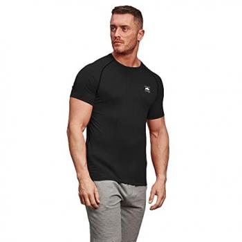 Raging Bull Men's Black Performance T-Shirt