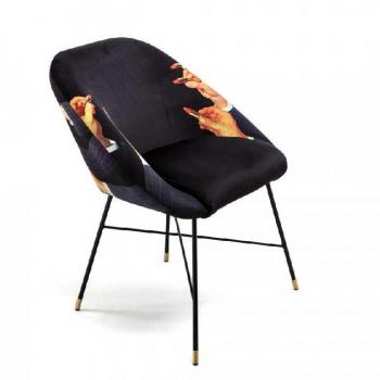 Seletti Lipstick-Inspired Padded Chair
