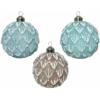 Boules en Verre Suspendues 10 cm