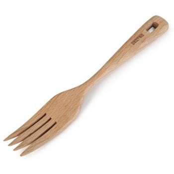 Eco-Friendly Beige Fork, 30 cm Length