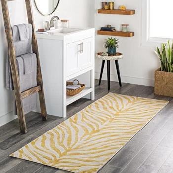 Bohemian Zebra Design Area Rug