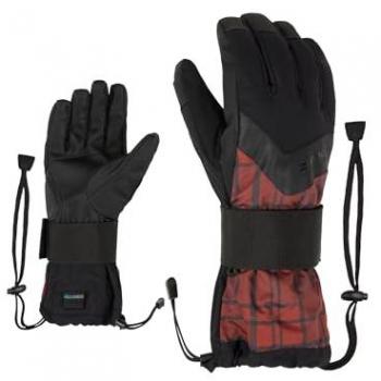ZIENER MILAN AS Handschuh 2025 schwarz/woody brown