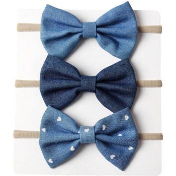 Set de 3 Diademas Elásticas para el Cabello Infantil