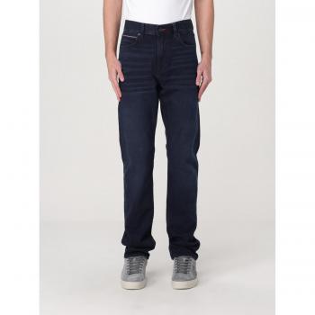 Tommy Hilfiger Mens Straight Cut Mercer Jeans – Indigo, 34W by 34L