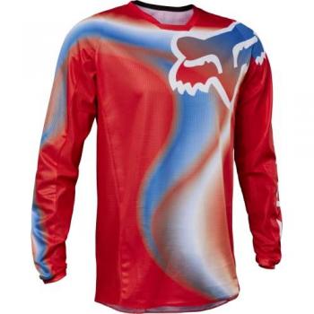 Fox 180 Toxsyk Jersey Motocross Rosso L