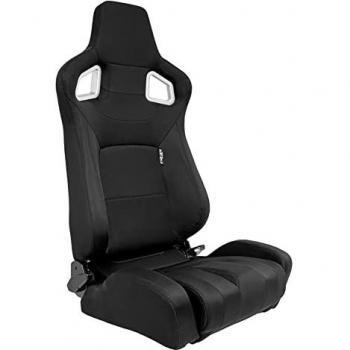 Asiento Deportivo Autostyle SS 69Z Negro, Respaldo Reclinable