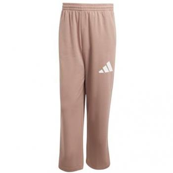 Pantalones Adidas Wide Terry Femenina Rosa y Blanco