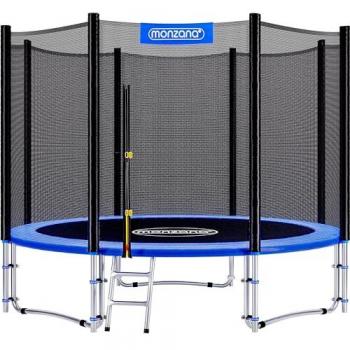 Trampolino elastico con rete di sicurezza Ø183 cm