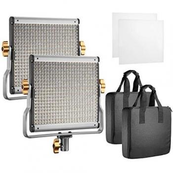 3200-5600K per Neewer 2× LED Video Light Bi-colore