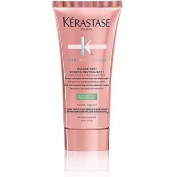 Kérastase Chroma Absolu Masque Vert Chroma Neutralisant Haarkorrektur zum Neutralisieren roter Töne 150 ml