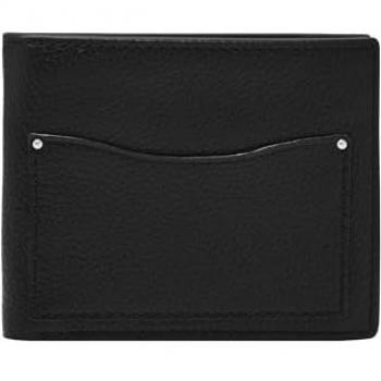 Portamonete FOSSIL Anderson Nero Lusso