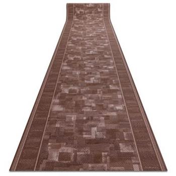 Brown Horizon Glide 80 × 370 Anti‑Slips Floor Covering