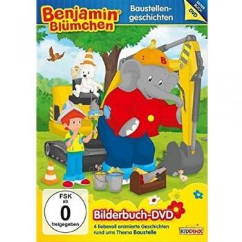 Benjamin Blümchen Bilderbuch DVD Baustellengeschic