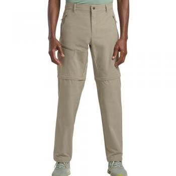Pantalone Pico Trail Uomo Jack Wolfskin Beige Regolare Fit Zip Off A63905