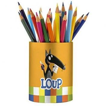 Mon pot à crayons du loup