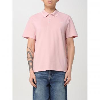 A.P.C. Men’s Polo Shirt – XL in Pink
