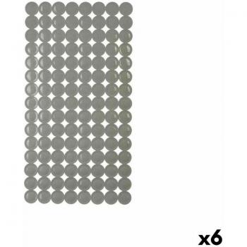 Tapis Antidérapant Berilo pour Douche Gris 68x36 cm
