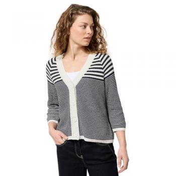 Cecil Strickjacke mit Strukturmix