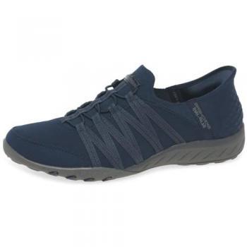 Chaussures Femme Skechers Slip-ins Relaxed Fit: Breathe-Easy