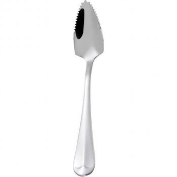 Cuillère multifonctionnelle en acier inoxydable, 2 pièces, pour préparation alimentaire pour bébé, bord dentelé