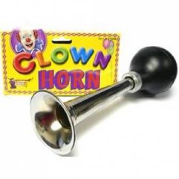 Bristol Silver Clown Horn – BA282, One Size, 1 Piece