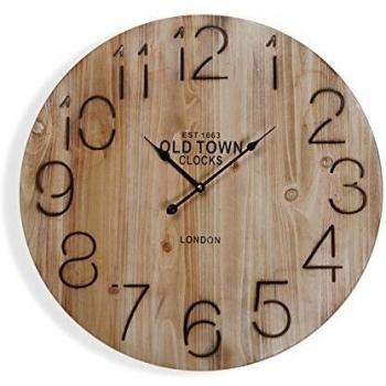 Rethel Versa: Orologio in Legno Decorativo