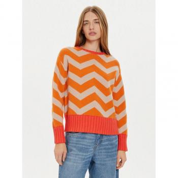 Frieda & Freddies Pullover 3307 – Regular Fit in Orange