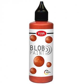 Viva Decor Glimlachende Bloempotverf, 90 ml, Koperen Glitter