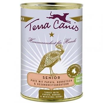 Terra Canis Senior Hundefutter Rind, 400g Dose