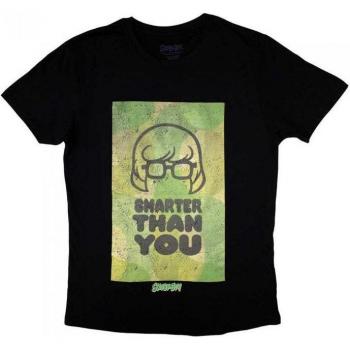 Camiseta Scooby Doo L Negra Unisex para Adultos Más Inteligente que Tú