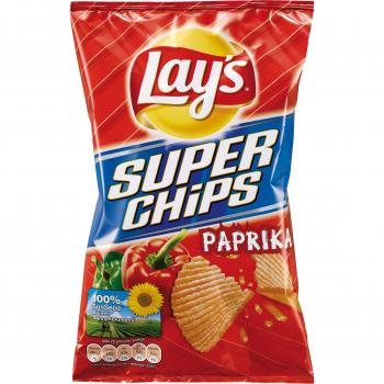 Lay's Geriffelte Chips Paprika, 8er Pack (8 x 175g)