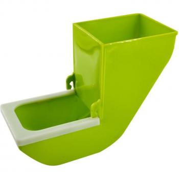 Accessoire de cage pour perroquet : bol d'eau et nourriture