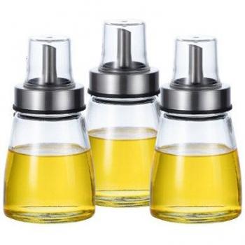 Boîtes à condiment en acier inoxydable – Rangement élégant pour huiles liquides