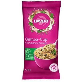 Davert Quinoa-Cup mit Champignon und Kräutern